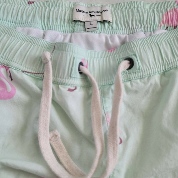 Modern Amusement Swim Trunks Flamingo - Picture 4 of 5